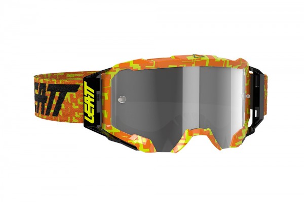 Leatt Goggle Velocity 5.5 neon orange-hellgrau