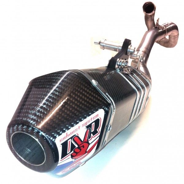 DVR Exhaust Husqvarna Auspuffanlage Hexa Single