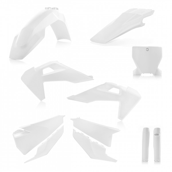 Plastik Full Kit Husqvarna MX weiss