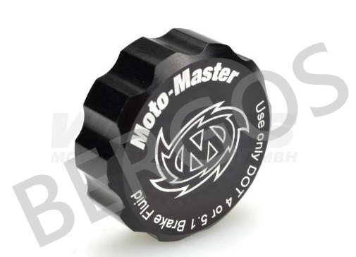 Moto-Master Bremsbehälterdeckel Alu Schwarz 9ml