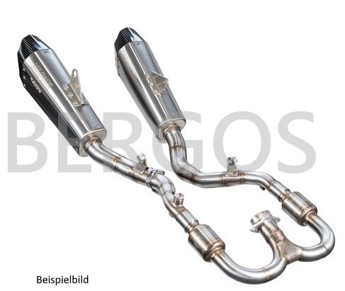VM Exhaust Doppelrohr-Auspuffanlage HONDA