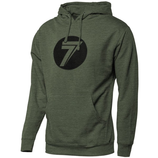 Seven Dot 7 Hoodie Army Heather