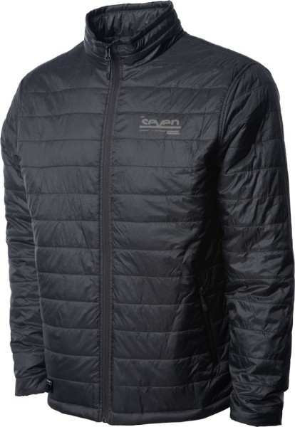 Seven Lateral Puffer Jacket Black