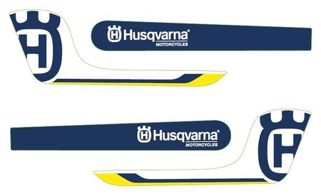 Husqvarna Handschutzaufkleber Set