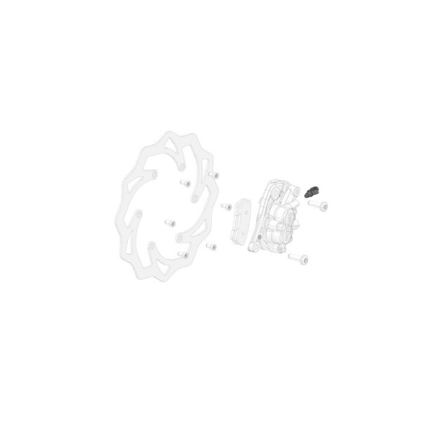 STARK VARG Entlüftungsventil + Abdeckung für vorderen Bremssattel