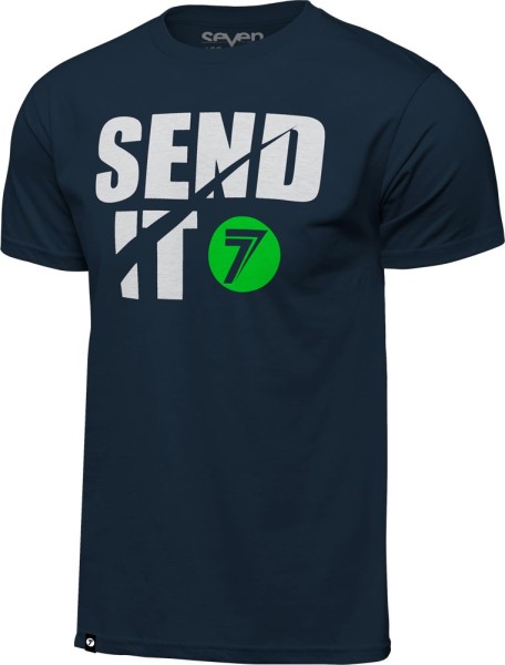 Seven Send It Tee Navy