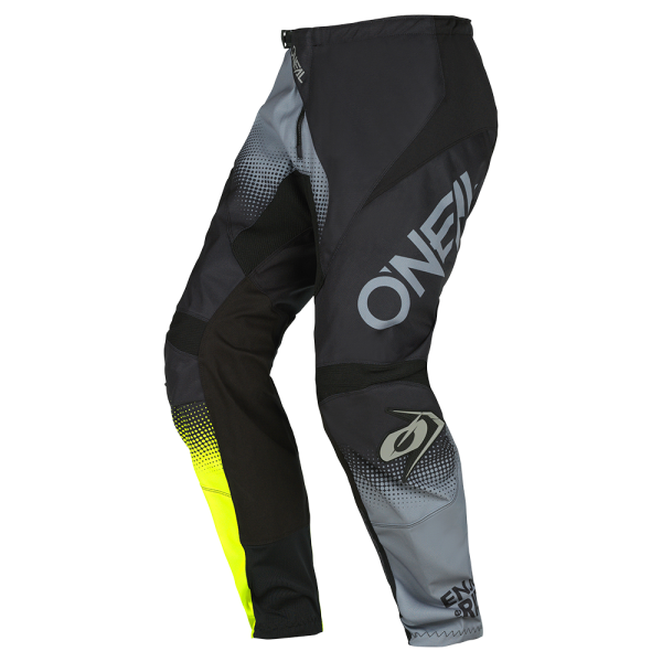 O'Neal ELEMENT Pants RACEWEAR V.22 black-gray-neon yellow