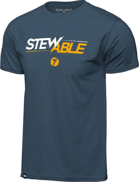 Seven Stewable Tee Indigo