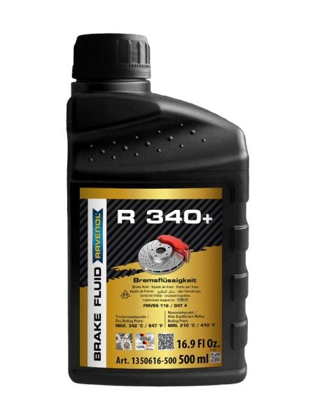 RAVENOL Racing Brake Fluid R340+