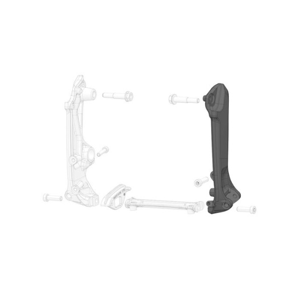 STARK VARG Rahmen-Seitenplatte rechts