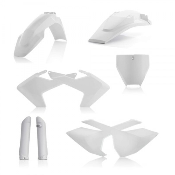 Plastik Full Kit Husqvarna MX Weiss