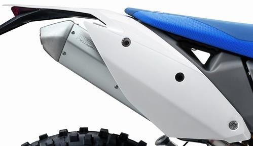 Husaberg Heckteil weiss