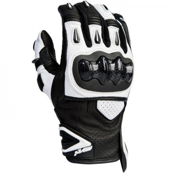 MVD Glove schwarz-weiss | Supermoto Bergos Racing SX Pro-2