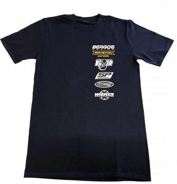 Ravenol-Bergos T-Shirt Herren Dunkelblau