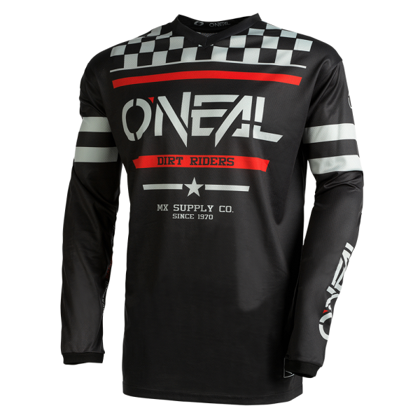 O'Neal ELEMENT Jersey SQUADRON V.22 schwarz/ grau