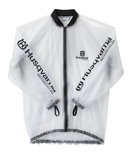 Husqvarna Rain Jacket Transparent