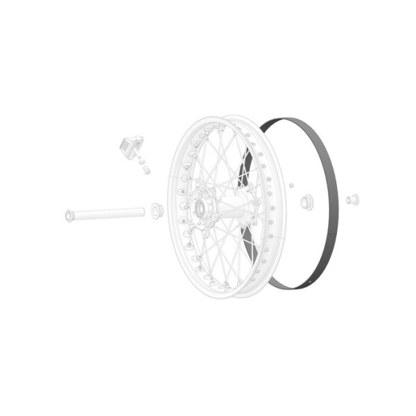 STARK VARG Felgenband 19" hinten