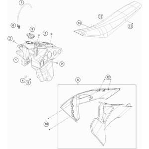 Husqvarna Sitzbankbezug