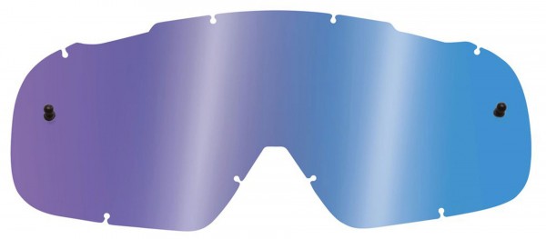 Fox Airspace/ Main II Lexan Lenses - Chrome Blue