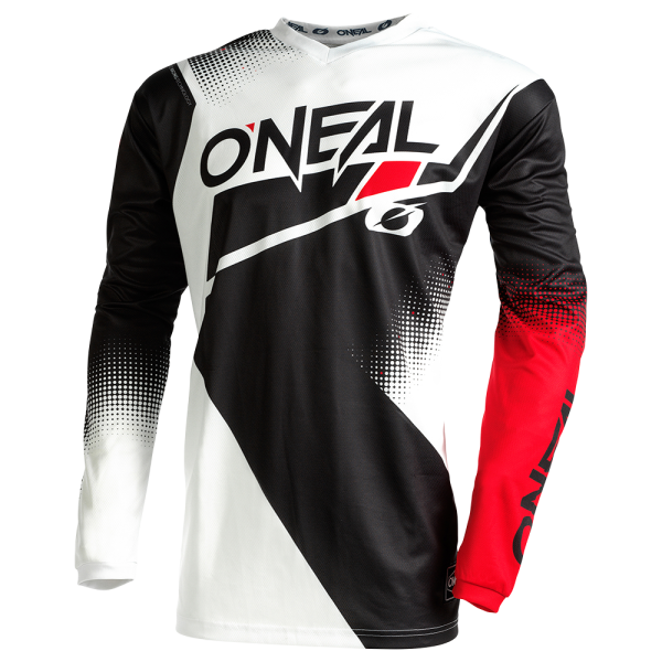 O`Neal ELEMENT Jersey Racewear V.22 Black/White/Red