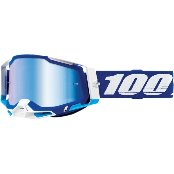 100% Goggle Racecraft 2 Blue Mirror