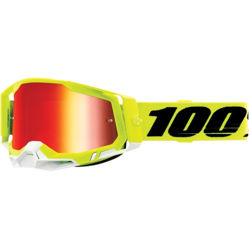 100% Goggle Racecraft 2 Yellow-Red