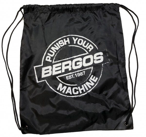 Bergos Turnbeutel Bag Backpack Schwarz