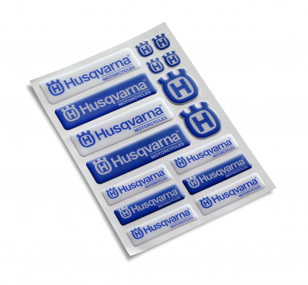 Husqvarna 3D Logo Sticker
