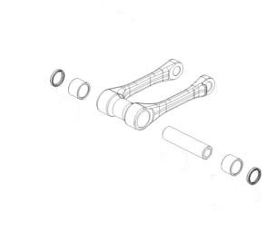 Husqvarna Reparatursatz Zugstange