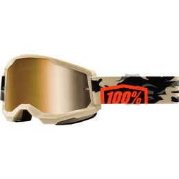 100% Goggle Strata 2 Kombat Mirror