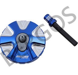 Moose Aluminium Gas Cap Tankdeckel + Entlüftung