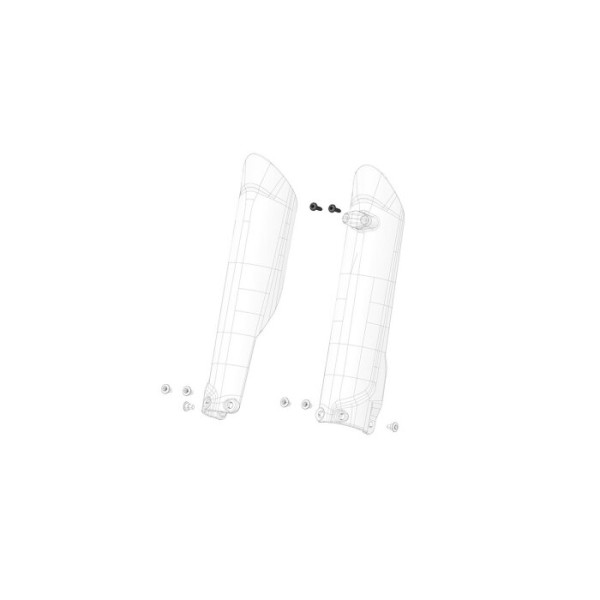 STARK VARG Schrauben des Bremsträgers am Gabelschutz