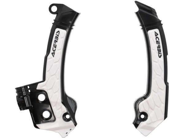 Acerbis Husqvarna TC / FC Rahmenschutz X-Grip Weiß Schwarz