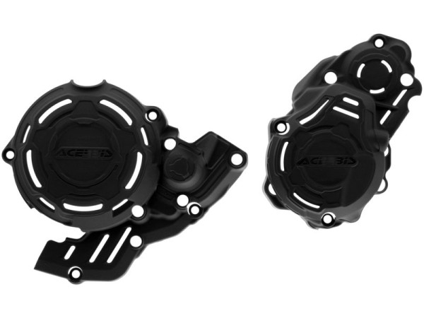 Husqvarna / KTM Kupplungs und Zündungsdeckelschutz X Power schwarz