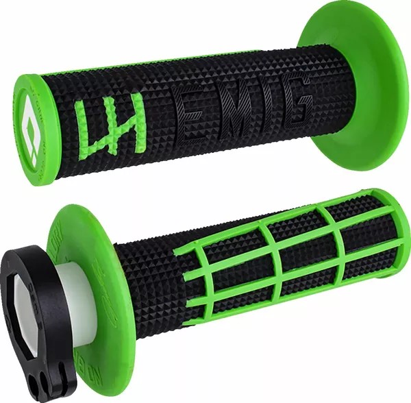 Emig 2.0 Lock-On-Griff-Set Schwarz / Grün
