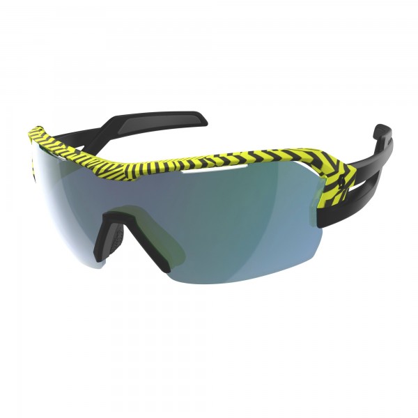 SCOTT Spur Sonnenbrille schwarz gelb