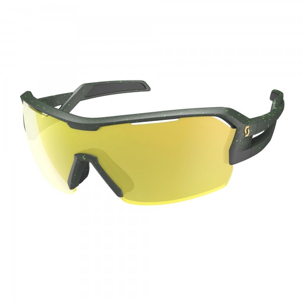 SCOTT Spur Sonnenbrille schwarz gelb