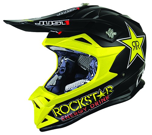 Just1 J32 Pro Rockstar Kinder Crosshelm