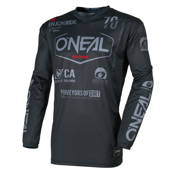 O`Neal ELEMENT Jersey BRAND Black/ Grey