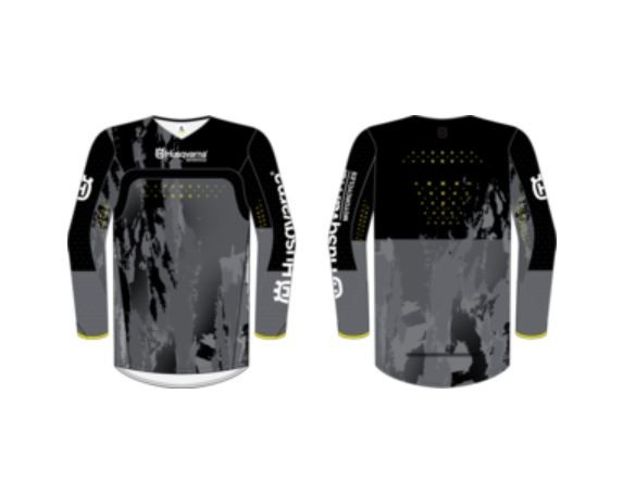 Husqvarna Railed Jersey Black