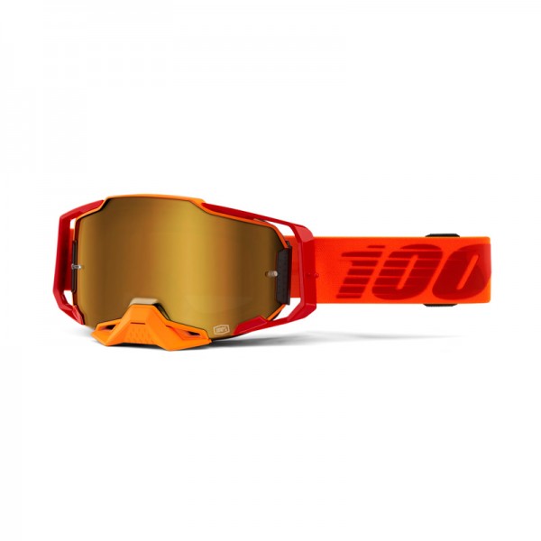 100% Goggle Armega LitKit Mirror Gold