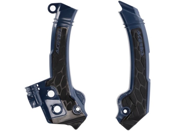 Acerbis Husqvarna TC / FC Rahmenschutz X-Grip Schwarz Blau