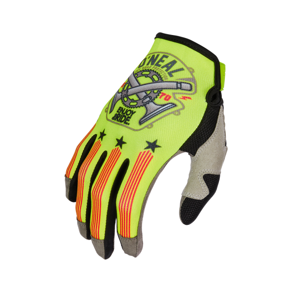 O'Neal Mayhem Glove Piston V.23 gelb/schwarz/rot