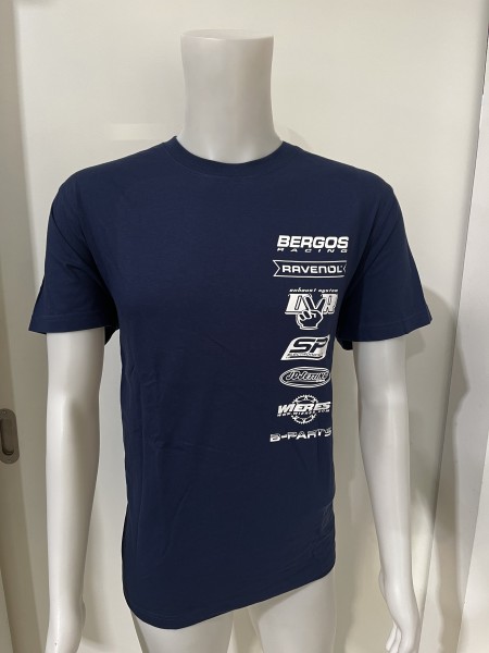 Ravenol-Bergos T-Shirt Herren Dunkelblau