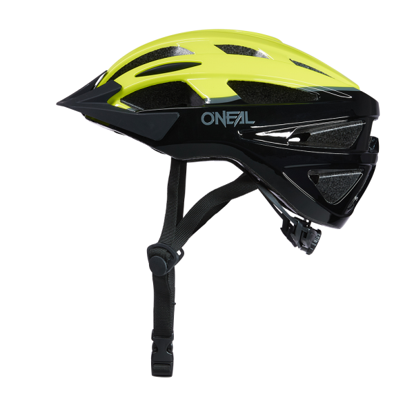 O'Neal Outcast Helmet Plain V.22 black/neon yellow
